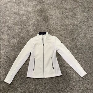 Spyder Women's White Ski Fleece Jacket Size Small